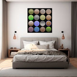 Captivating Circle Art Composite - Mixed Media Mandalas in Harmonious Pattern