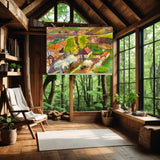 Township In Peace - Original Artwork Print