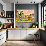 Rural Farm Life - Original Painting Print