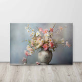 Enchanted Blooms - Floral Canvas Artwork