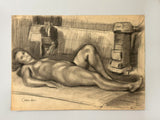 Original Fine Art Nude Painting - Czimber_9765