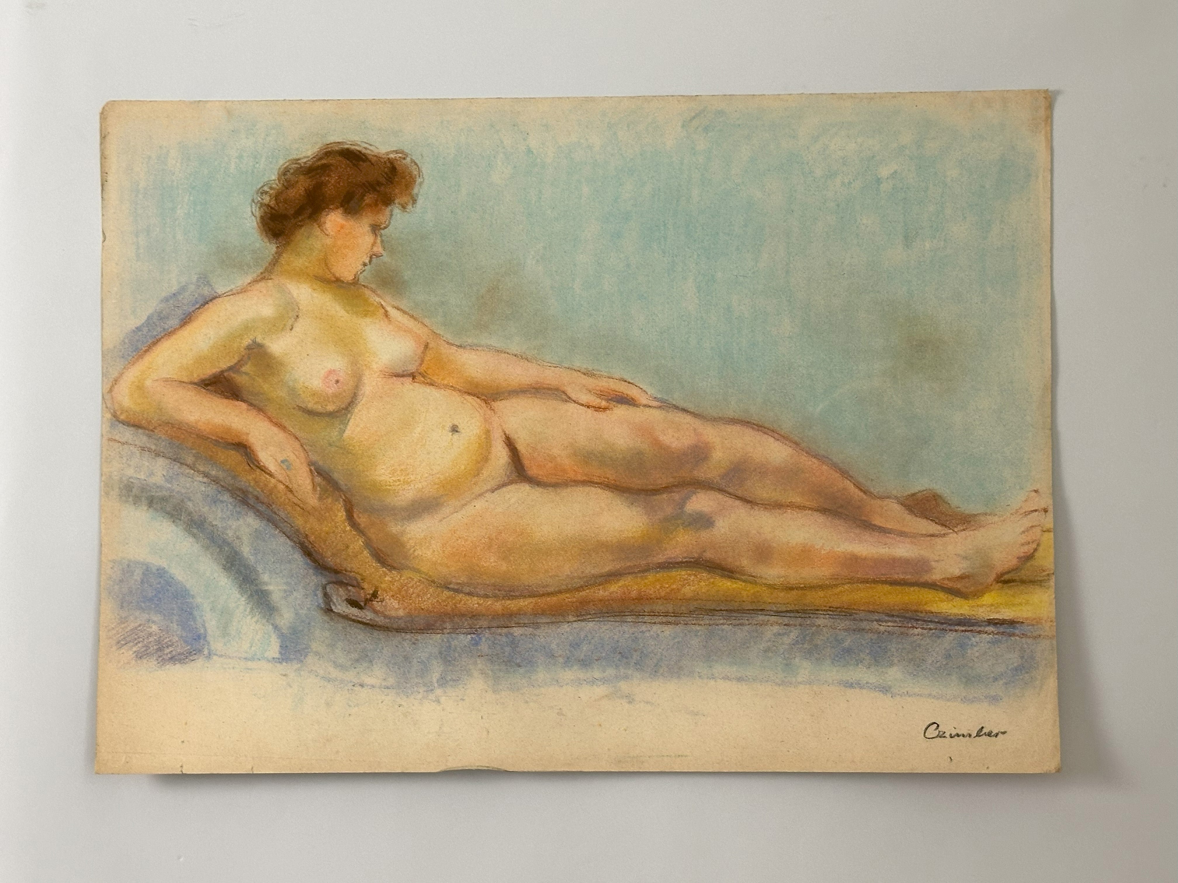 Original Fine Art Nude Painting - Czimber_9769