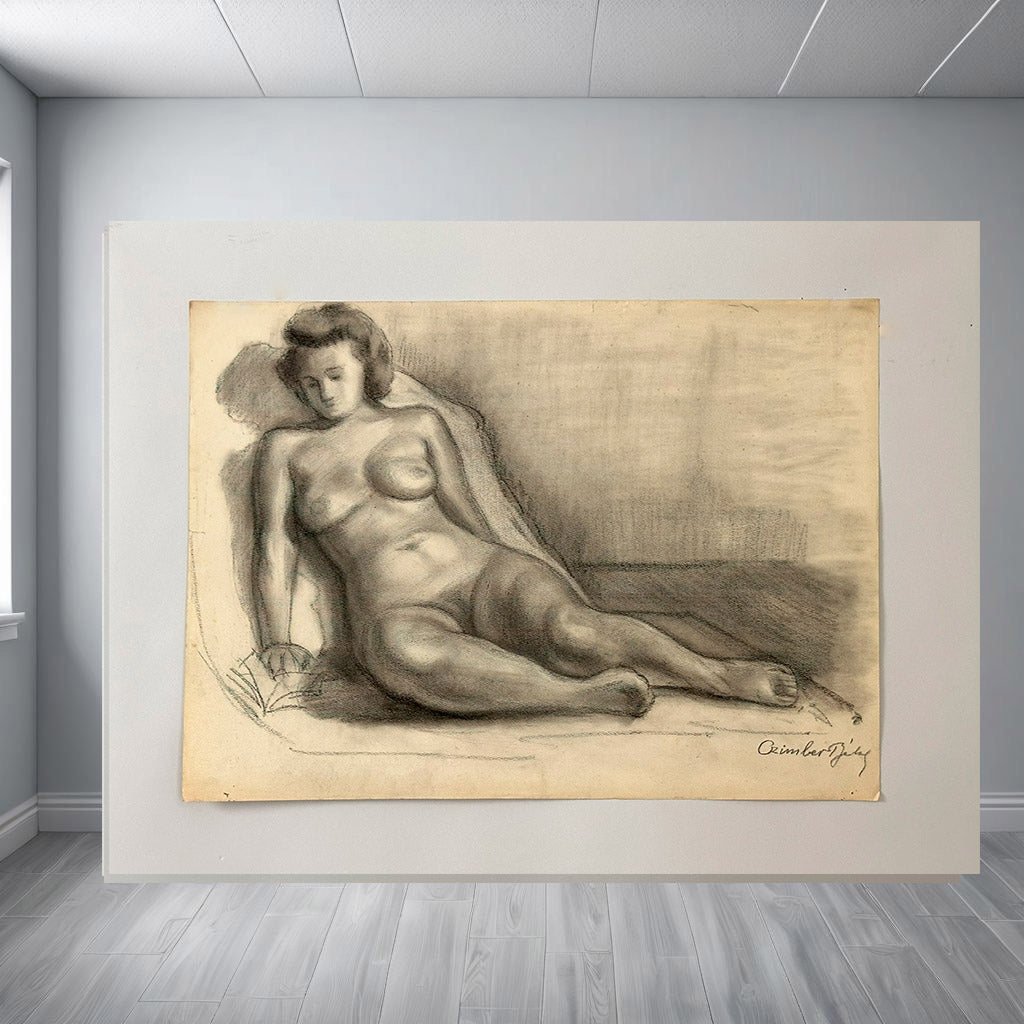 Original Fine Art Nude Painting - Czimber_9771