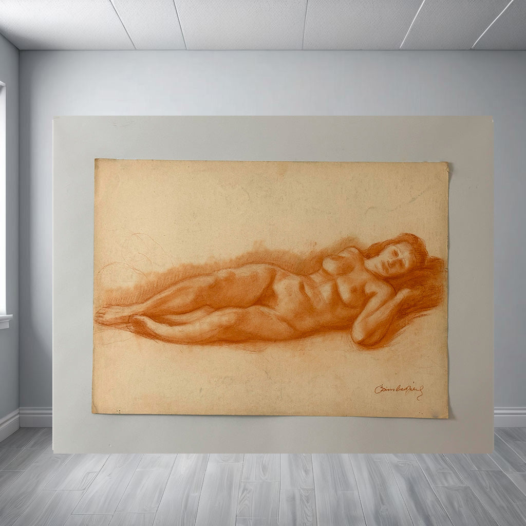 Original Fine Art Nude Painting - Czimber_9773