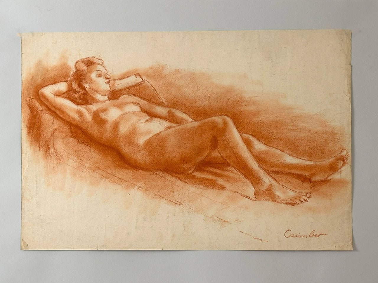 Original Fine Art Nude Painting - Czimber_9780