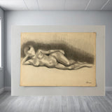 Original Fine Art Nude Painting - Czimber_9782