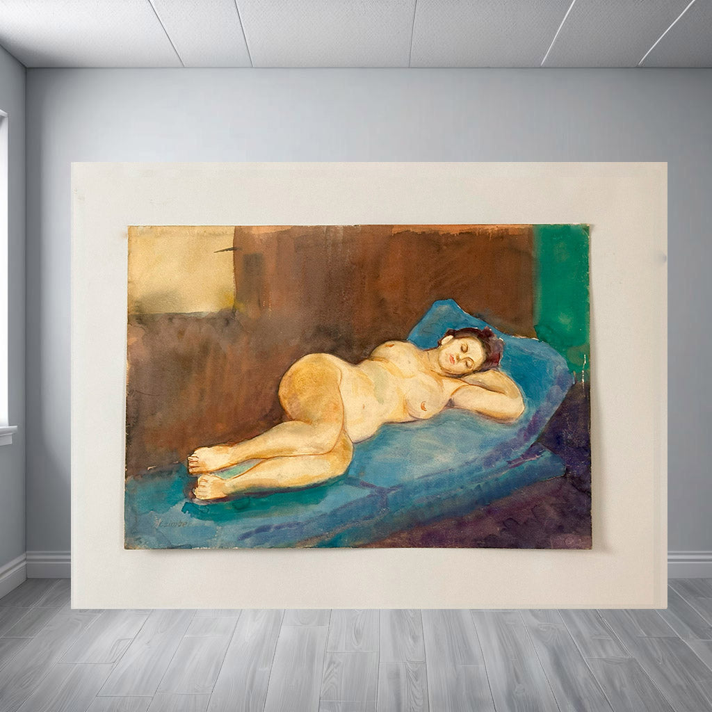 Original Fine Art Nude Painting - Czimber_9784