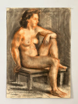Original Fine Art Nude Painting - Czimber_9794