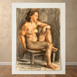 Original Fine Art Nude Painting - Czimber_9794
