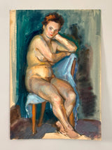 Original Fine Art Nude Painting - Czimber_9829