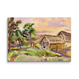 Rural Farm Life - Original Painting Print