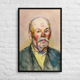 Faces of a Recovering Europe - Vintage Portrait Framed canvas