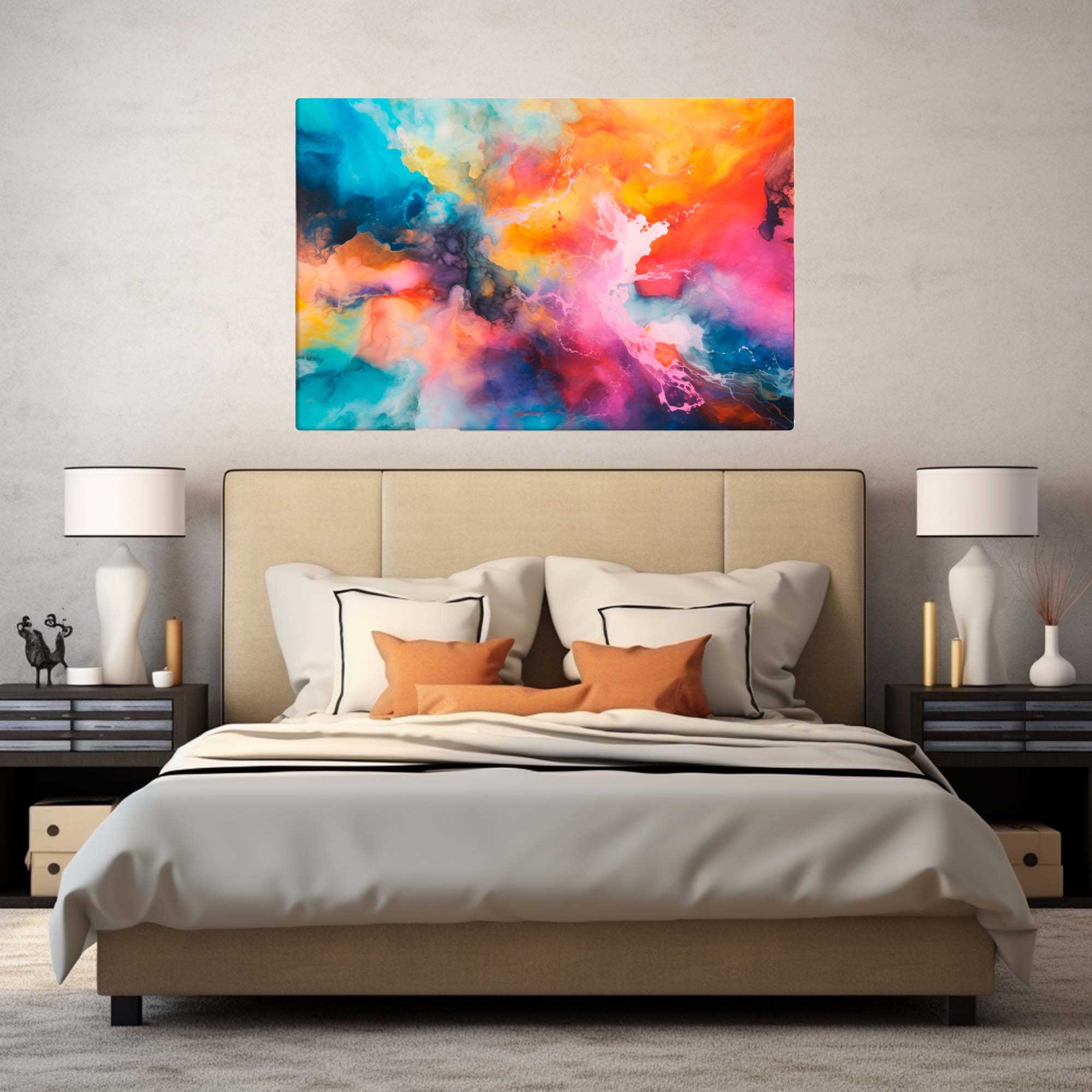 Harmony in Chaos - Abstract Art on Canvas