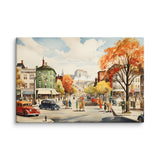 Beautiful Budapest Painting - 1950s Hungary Rendition Art