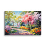 Beautiful Garden Painting - Floral Atmosphere Art