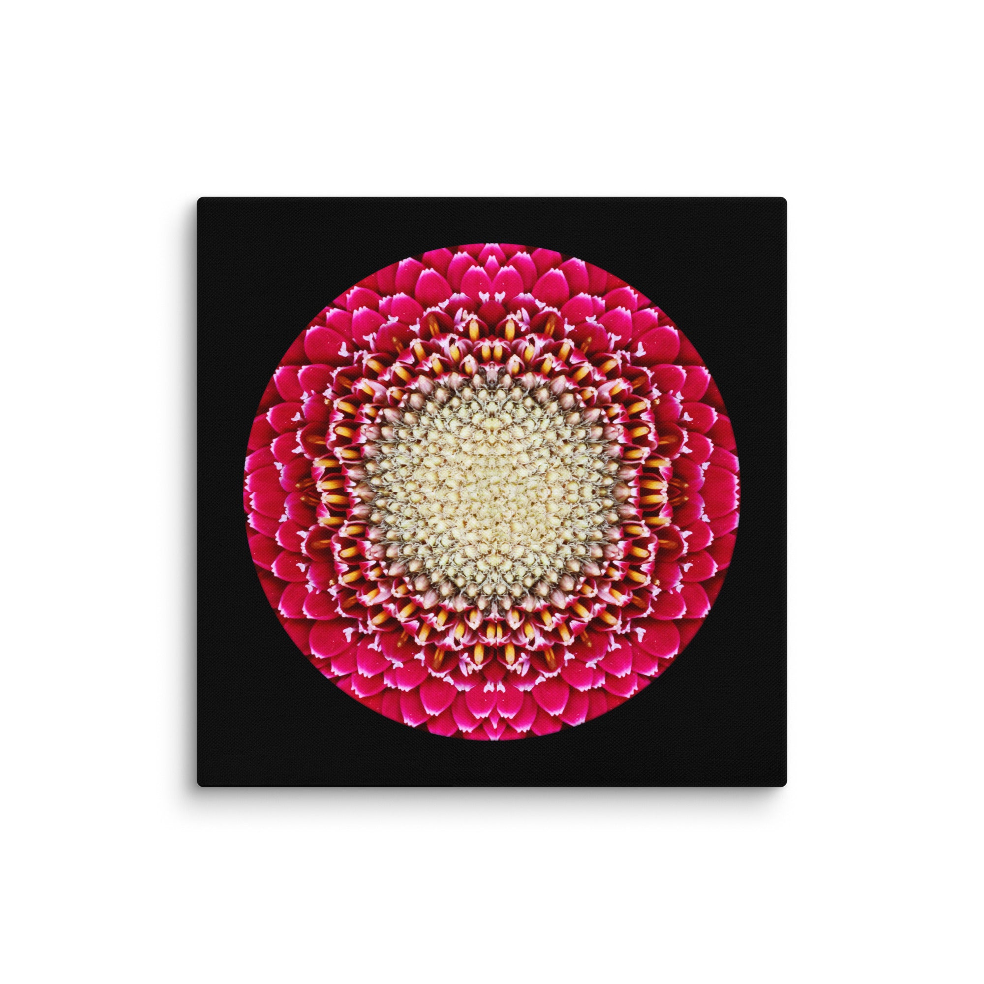 Blooming Bliss - Flower Mandala Canvas