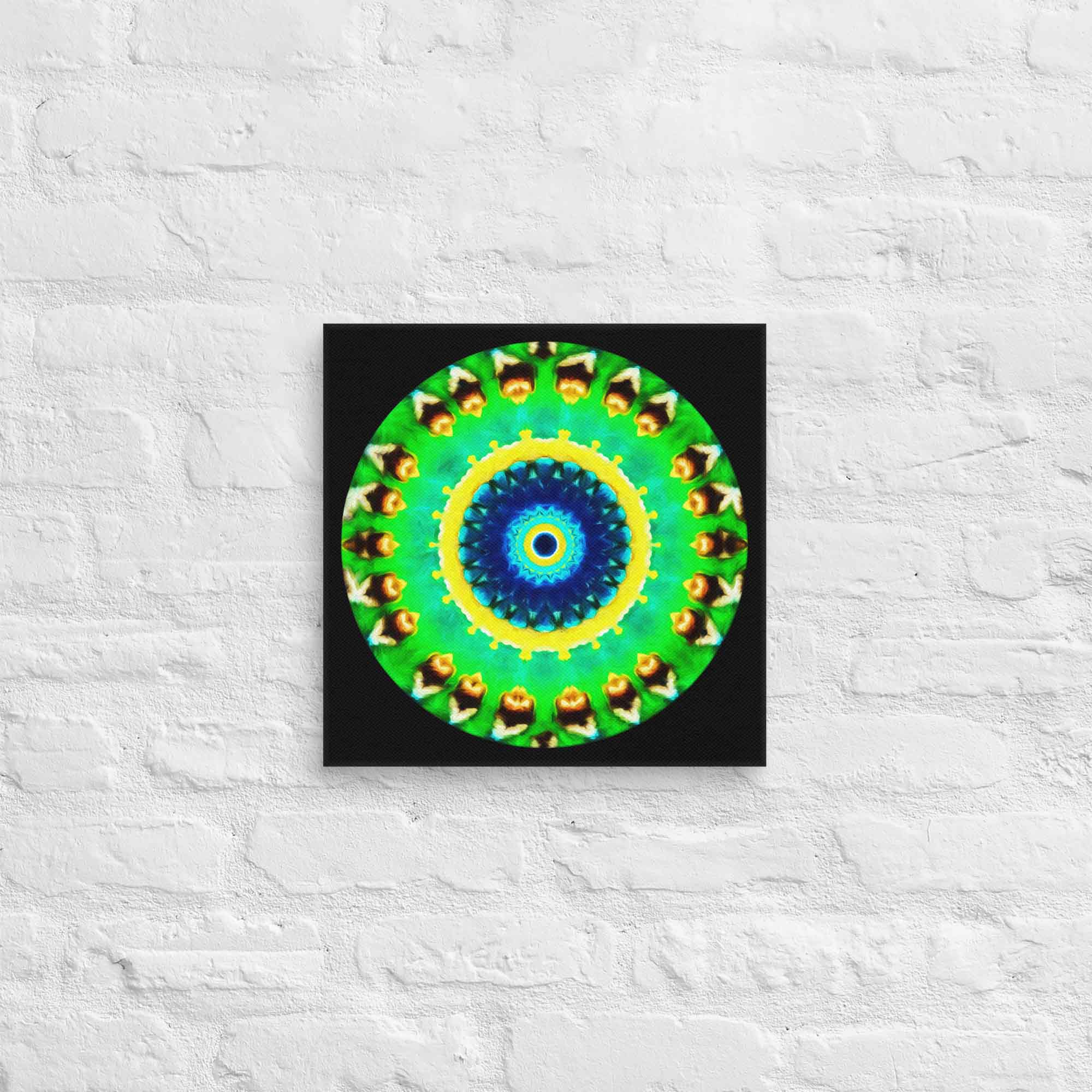 Cosmic Patterns - Mixed Media Mandala Painting