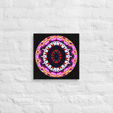 Sacred Whispers - Mixed Media Mandala Canvas Artwork