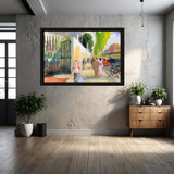 City Life As Painted - Midcentury Europe