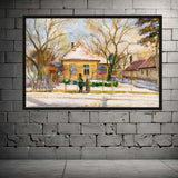 Bela Czimber Art - A  Midcentury Neighborhood