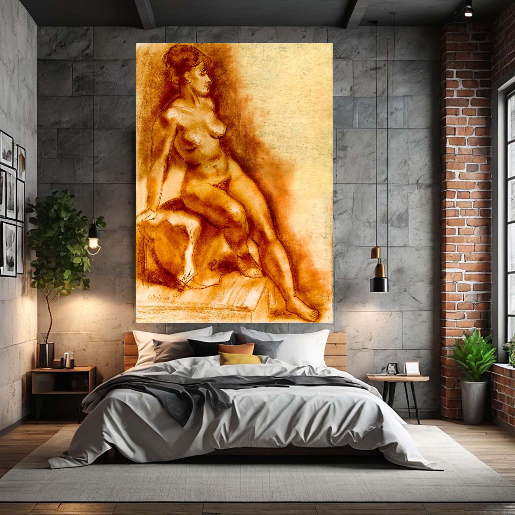 Beauty Unveiled - Masterful Nude Portrait Download