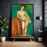 Timeless Curves - A Study in Mid-Century Form Framed canvas