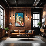 Figures of Strength and Grace - Nude Portraits Framed canvas