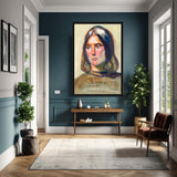 Youthful Portrait - A Classroom Gallery *Framed canvas