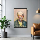 Faces of a Recovering Europe - Vintage Portrait Framed canvas
