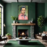 The Artists of Tomorrow - Portrait on Framed canvas