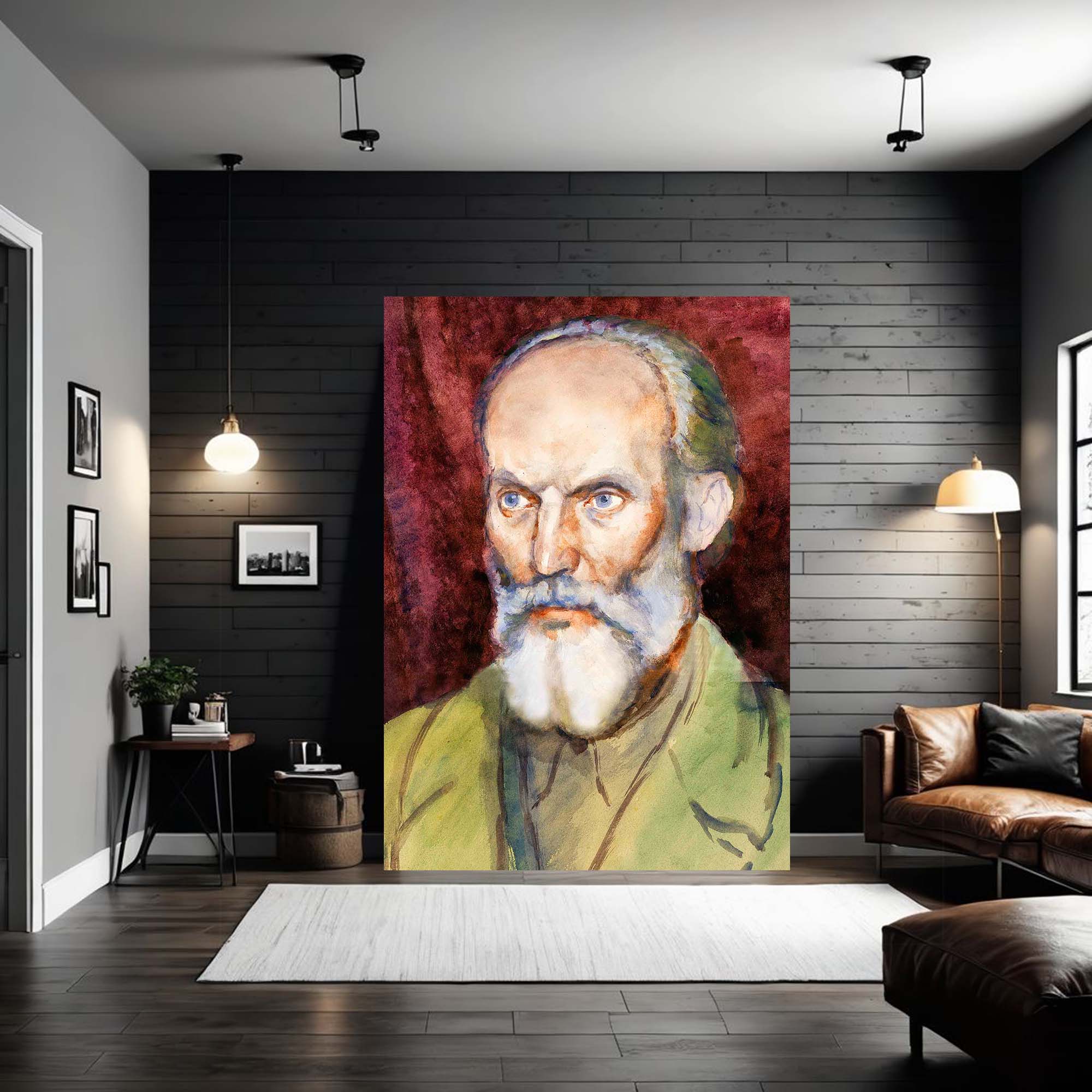 Vintage Portrait Painting - Digital Download