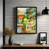 Family Ties - Framed canvas