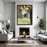 A Moment of Inspiration - Framed canvas