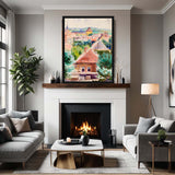 Whispers of the Past - Framed canvas