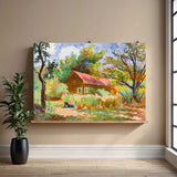 Garden Blissfulness - Original Painting Print