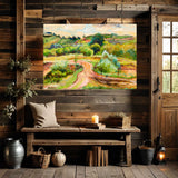 Farmland of Yesteryear - Print of an Original Painting