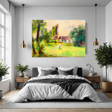 Golden Homestead - Print of Original Painting
