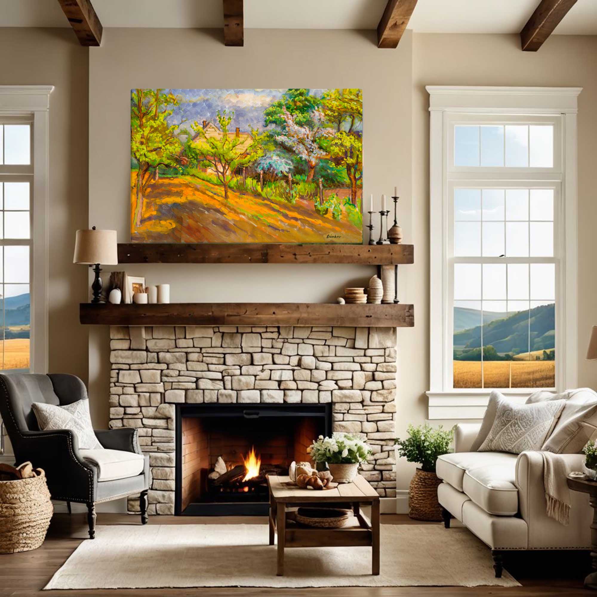 Serenity in Nature - A Countryside Landscape