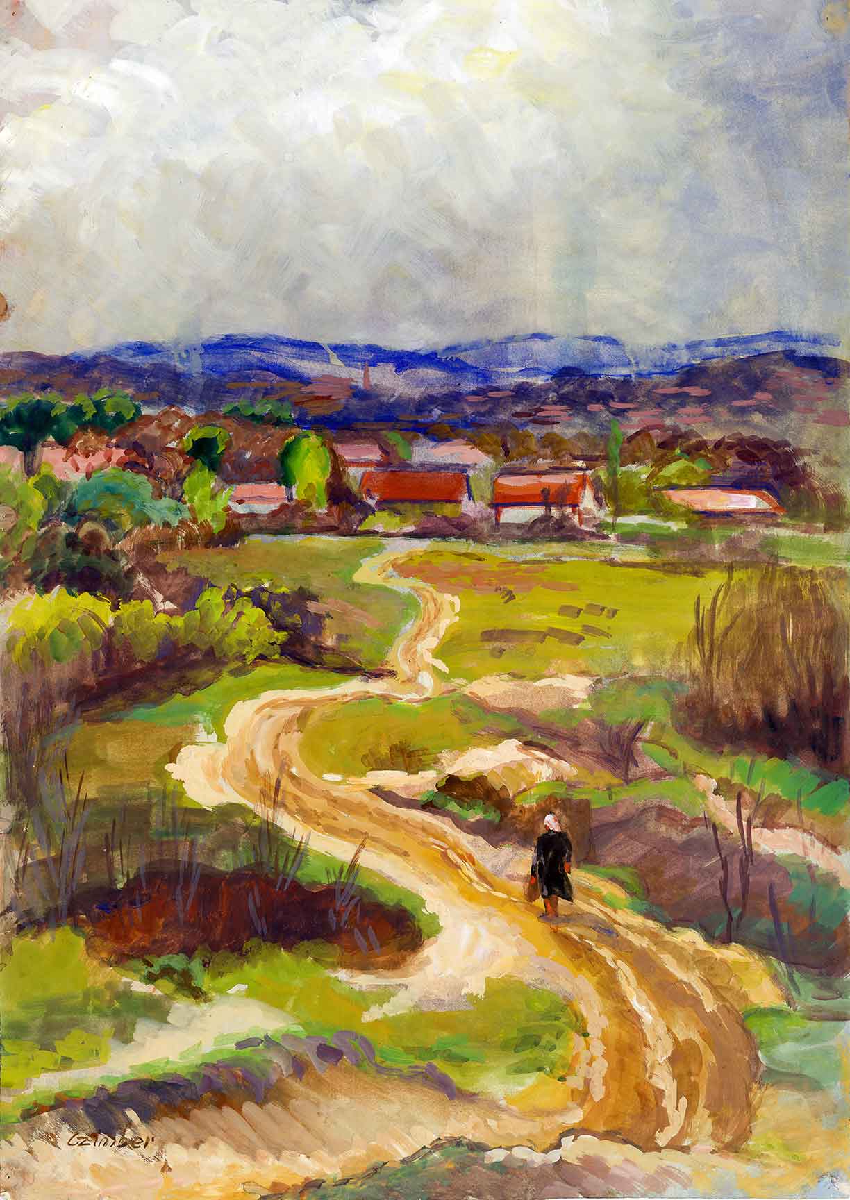 Rustic Serenity - Original Painting Download