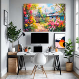 Rural Flower Garden  - Floral Atmosphere