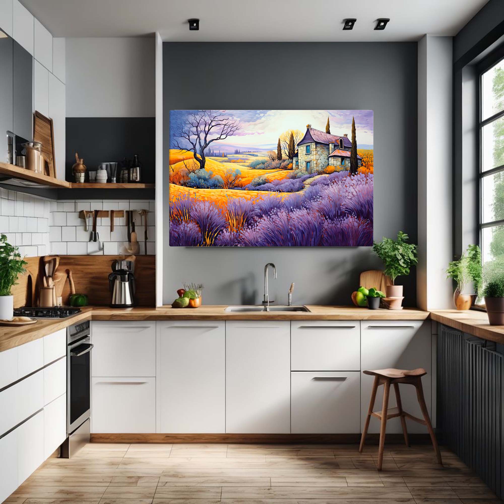 Beautiful Garden Home - Floral  Atmosphere Art