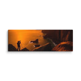 California North Coast Sunset – panorama