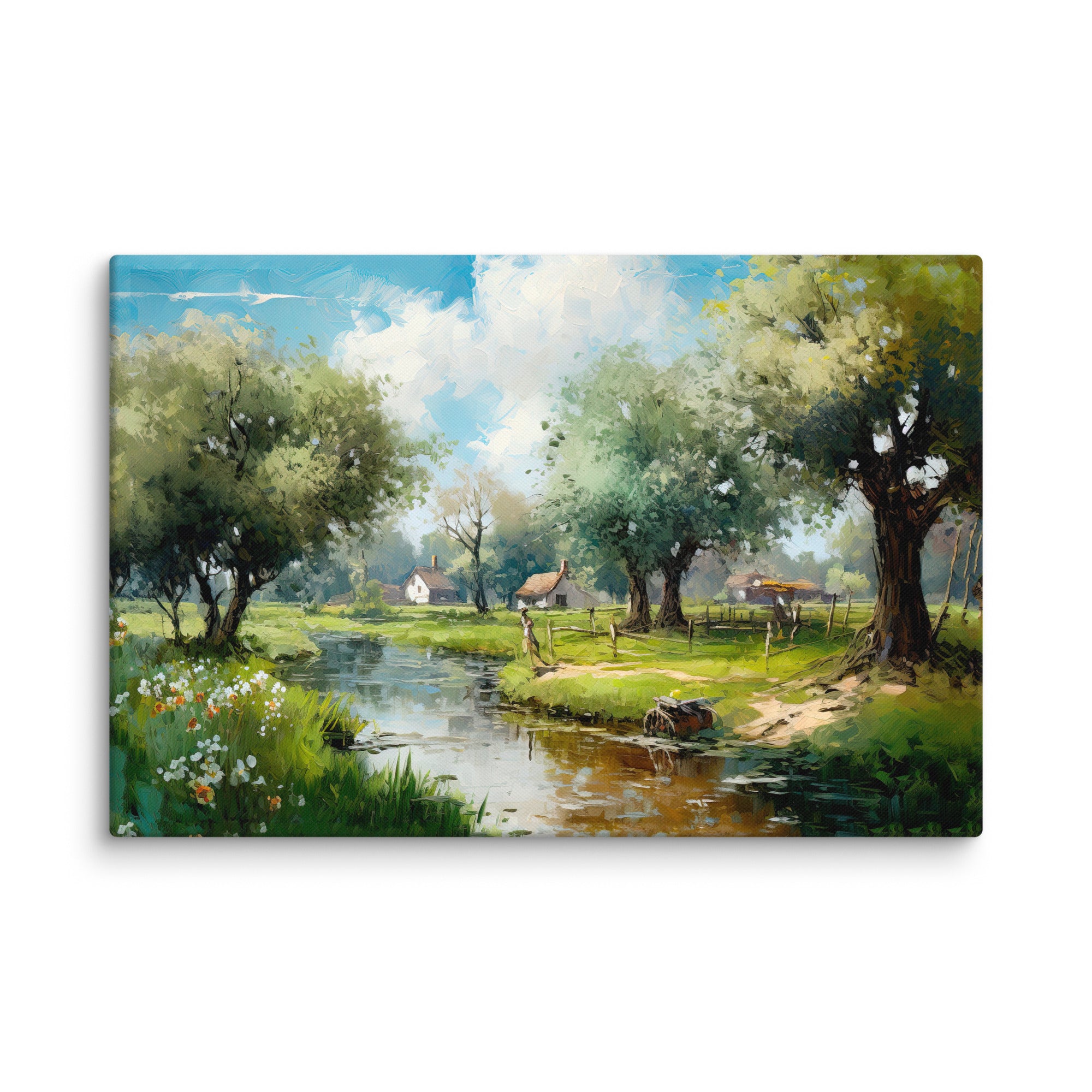Countryside Homestead - Canvas Print