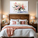 Blooming Beauty - Floral Canvas Artwork