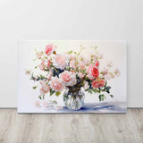 Blooming Beauty - Floral Canvas Artwork