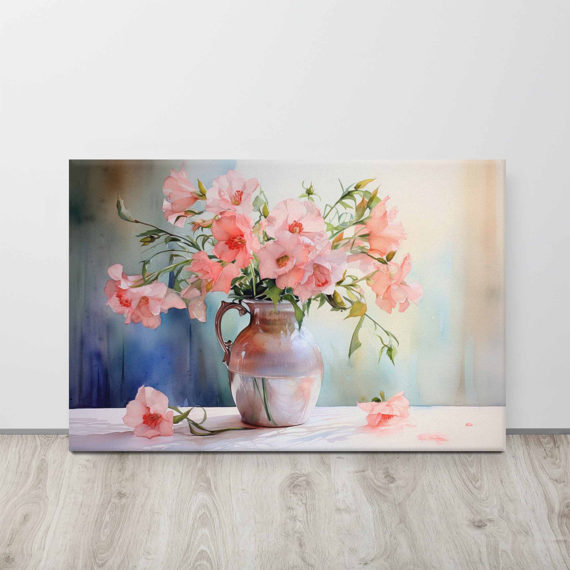 Floral Harmony - Canvas Painting
