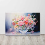 Serenity in Blossoms - Floral Canvas Artwork