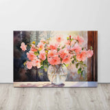 Delicate Blooms - Floral Canvas Painting