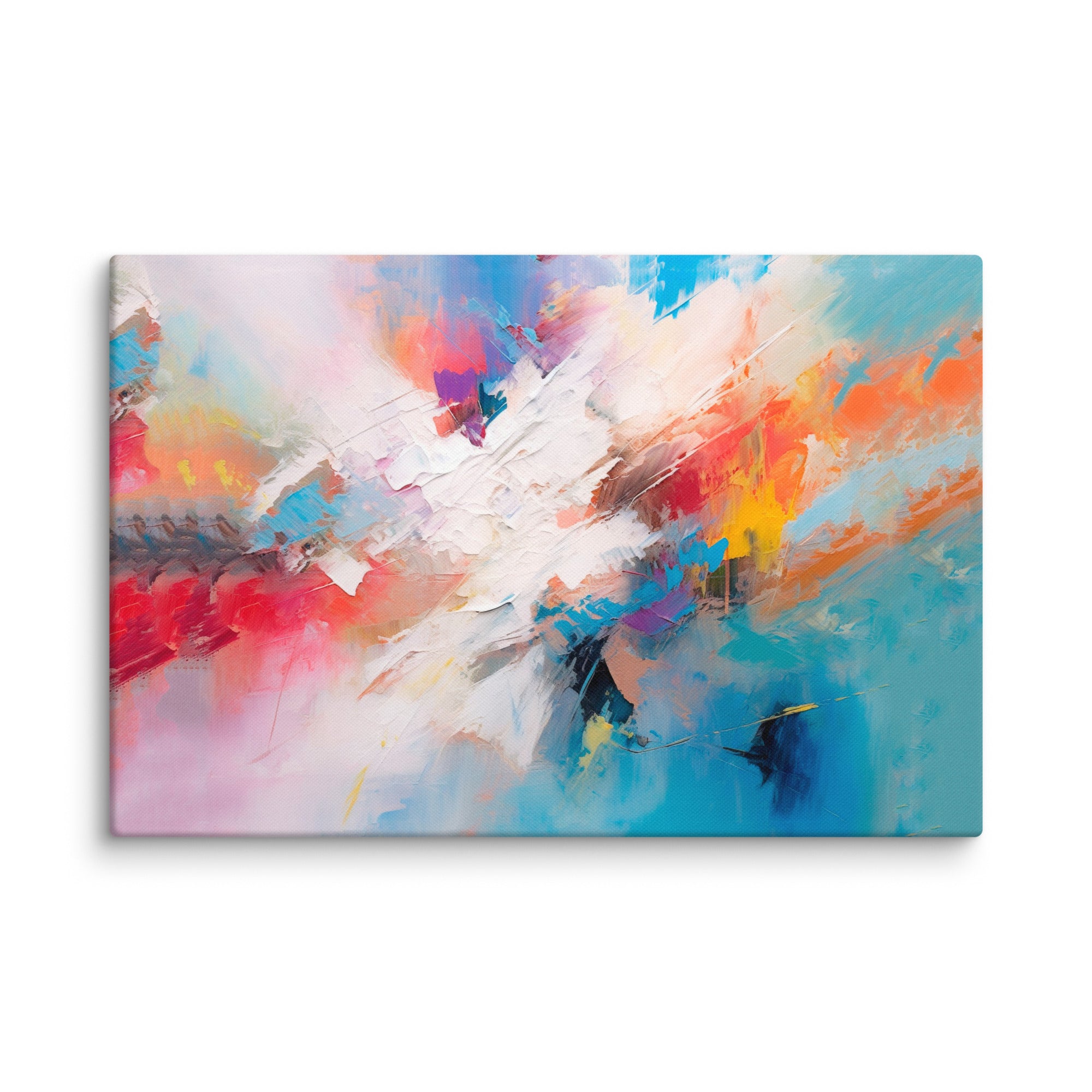 Dynamic Energy – Abstract Canvas Painting Print - Art Fusion Store