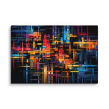  Echoes of Form – Contemporary Abstract Canvas Print - Art Fusion Store
